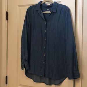Loft Chambray Tunic L